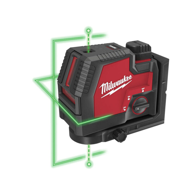 Aku křížový laser s olovnicí L4 CLLP-301C Milwaukee 4933478099 