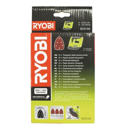 Brusný papír 100x140mm Ryobi SCS10A1