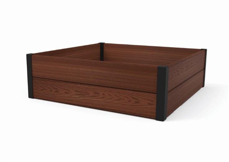 Vyvýšený záhon Keter Maple Square hnědý 610291