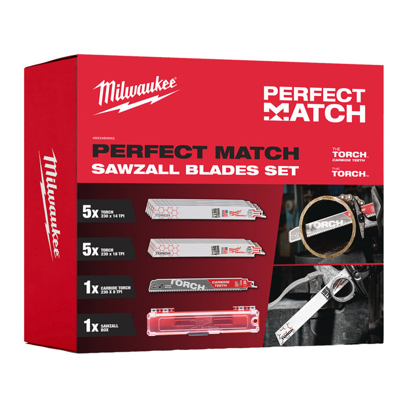 Pilové plátky na kov Sawzall Perfect Match Milwaukee 4932492653