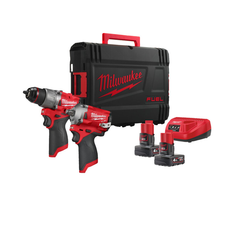 Sada aku nářadí M12 FPP2H2-402X Milwaukee 4933492512