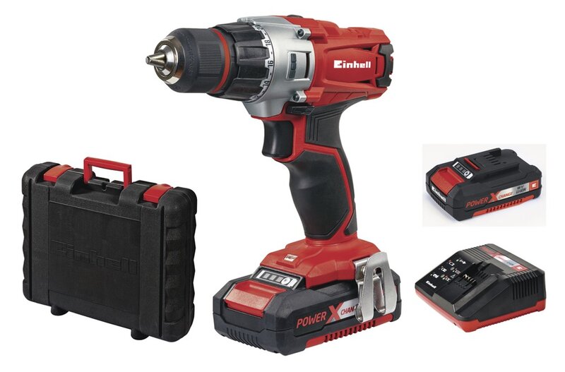 AKU šroubovák TE-CD 18/2 Li Kit (2x1,5 Ah) Einhell Expert Plus 4513830