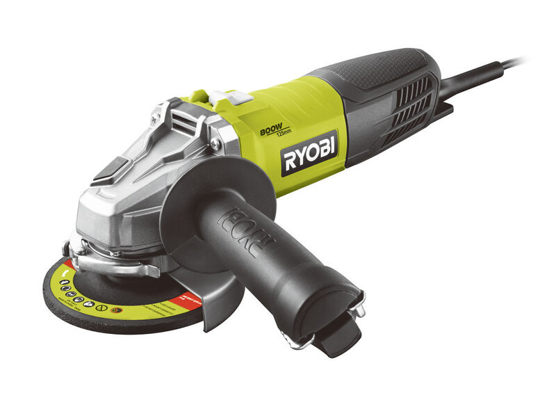 Úhlová bruska 800W, 125mm Ryobi RAG800-125S